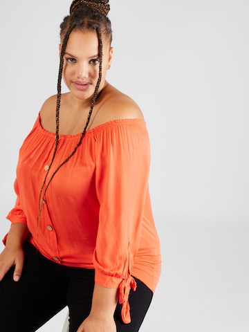 Z-One Bluse 'Eliana' in Orange