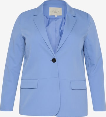 KAFFE CURVE Blazers 'Sakira' in Blauw: voorkant