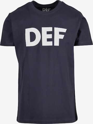 DEF Shirt 'Her Secret' in Blauw: voorkant