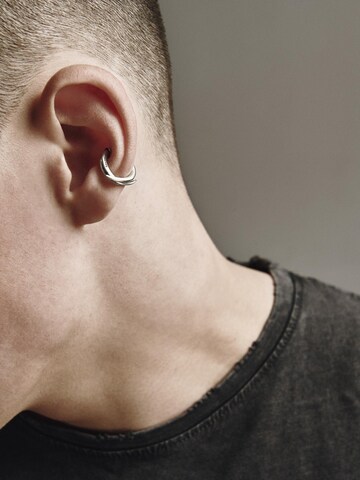REYTEL - Pendientes 'SIEGER' en plata