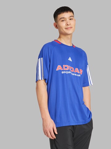 ADIDAS SPORTSWEAR Performance shirt 'TIRO' in Blue