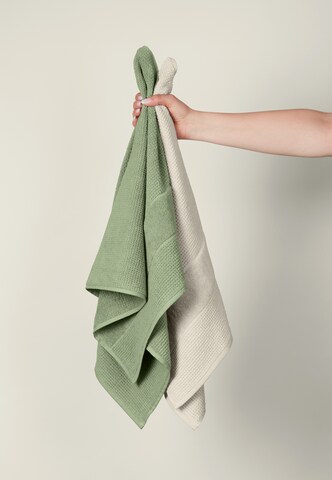 SCHIESSER Shower Towel 'Turin' in Grey