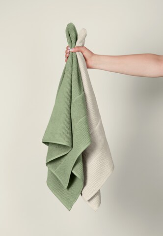 SCHIESSER Shower towel 'Turin' in Beige