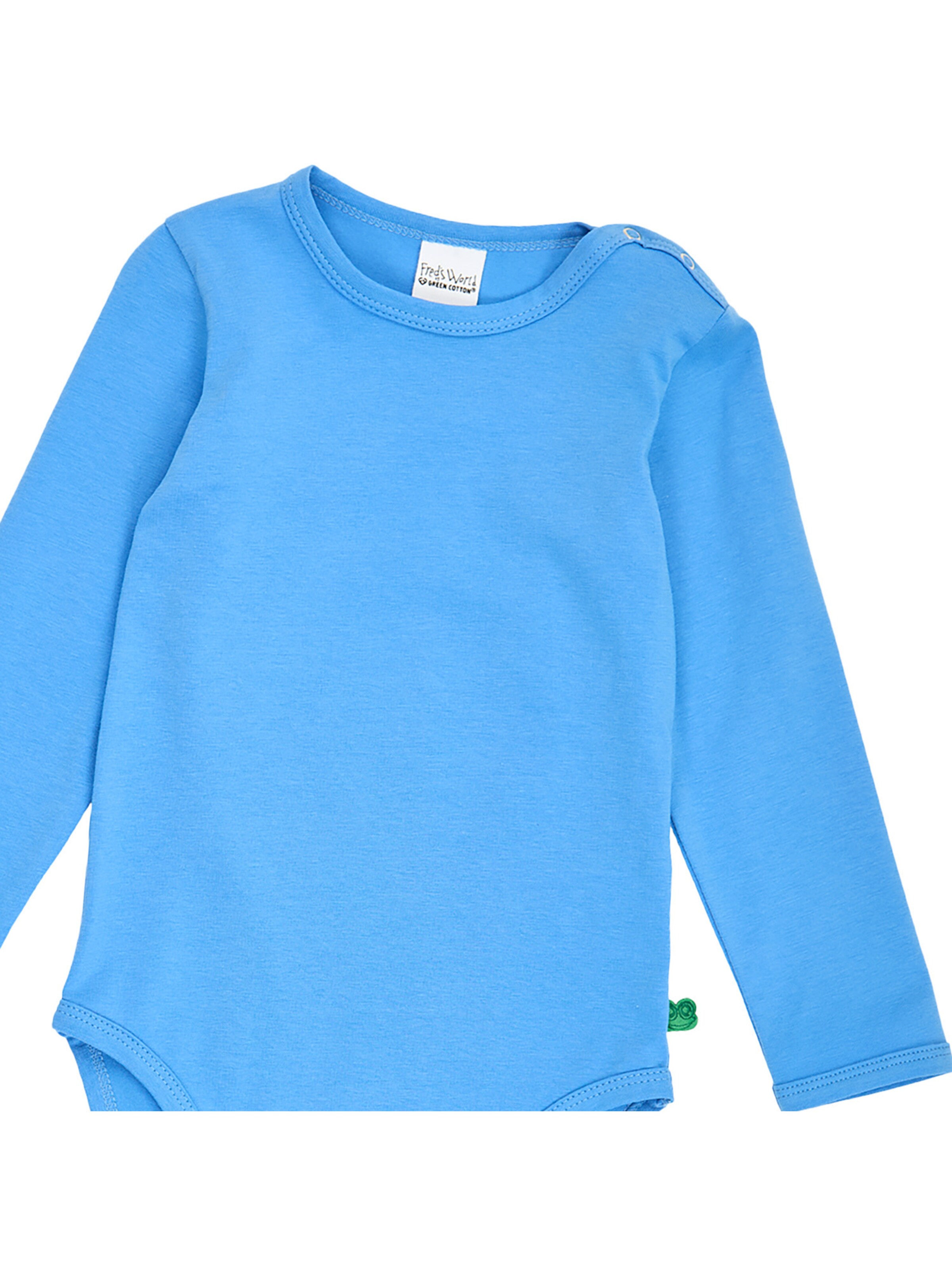 Barboteuse / body ' Alfa ' Fred's World by GREEN COTTON en bleu