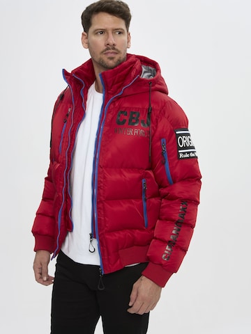CIPO & BAXX Winterjacke Steppjacke CM233 in Rot