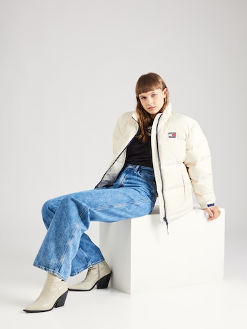 Tommy Jeans Zimná bunda 'Alaska' - Béžová