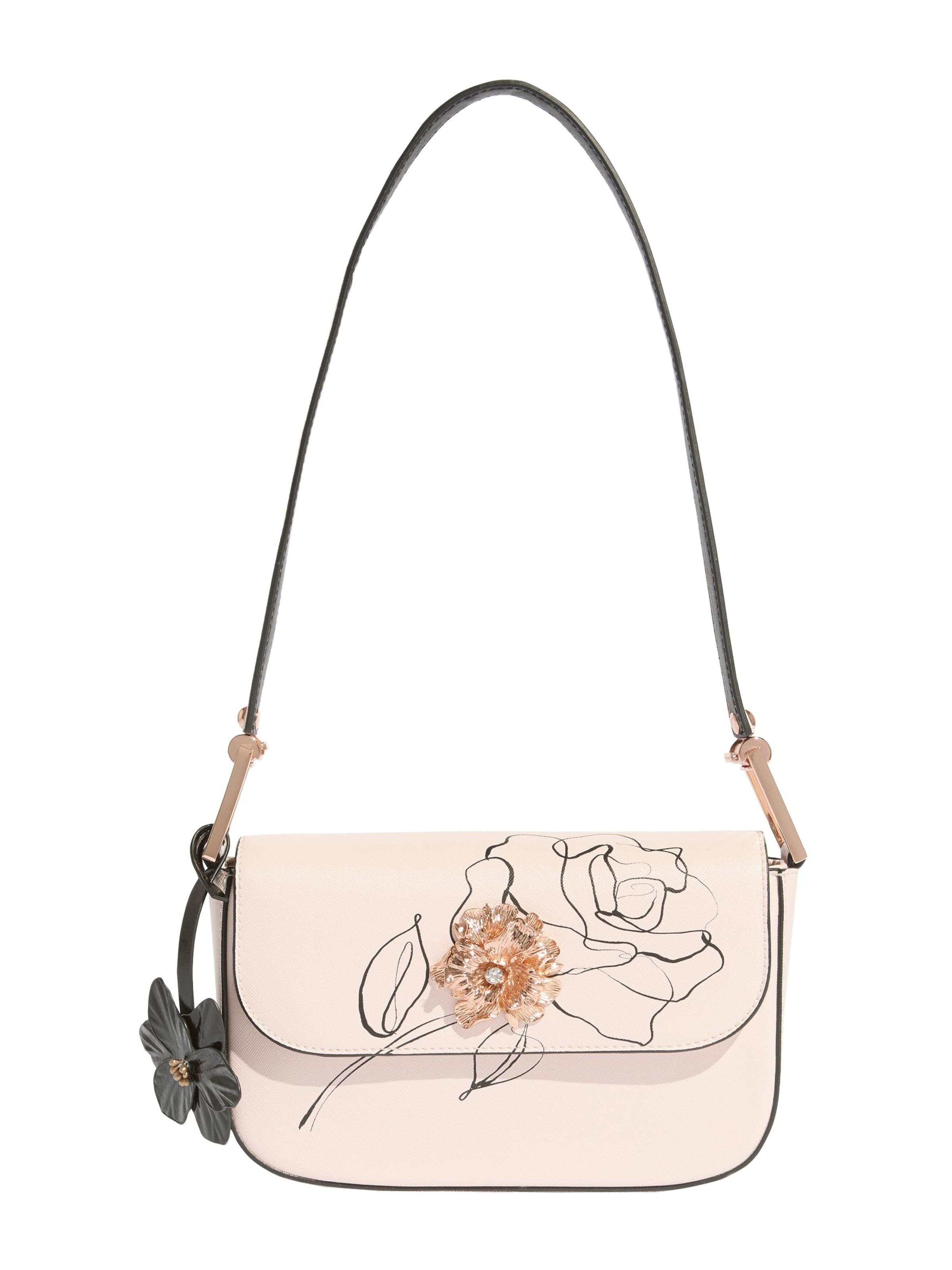 Sac bandoulière Lipsy en beige : devant