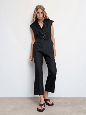 MANGO Jumpsuit 'Quito' in Zwart