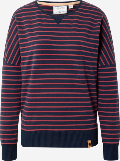 Fli Papigu Sweatshirt 'Der 36' in Dark blue / Red, Item view