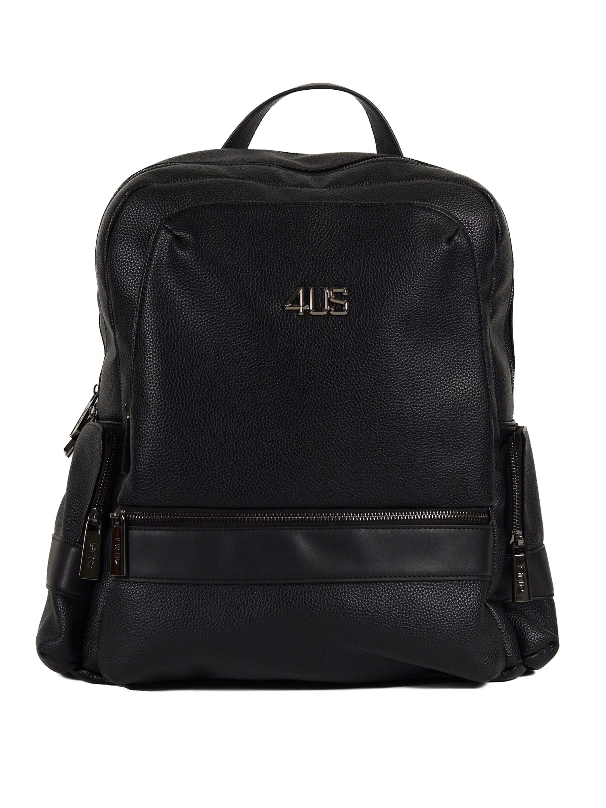 Zaino di 4US PACIOTTI in nero: frontale