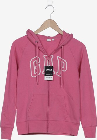 GAP Sweatshirt & Zip-Up Hoodie in S in Pink: front