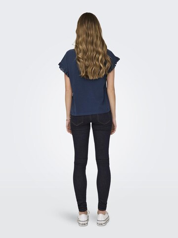 ONLY Shirt 'Iris' in Blauw