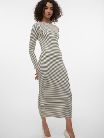 VERO MODA Jurk 'LENA' in Beige