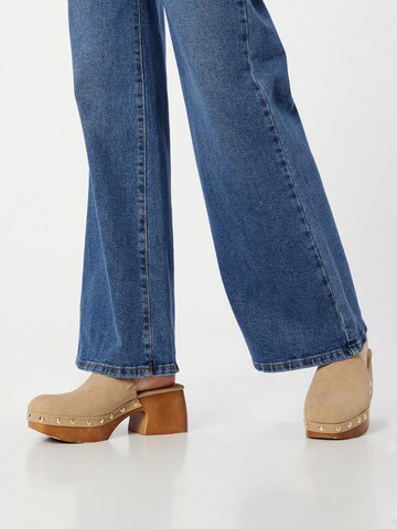 SISTERS POINT Wide leg Jeans in Blauw
