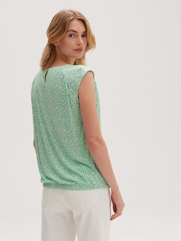 Camicia da donna 'Sower' di OPUS in verde