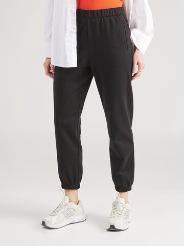 GAP Tapered Broek in Zwart: voorkant