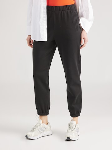 GAP Tapered Trousers in Black: front