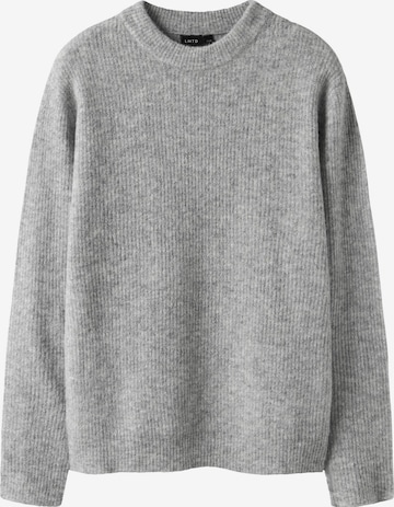 Pullover 'NLMKLEAVE' di LMTD in grigio: frontale