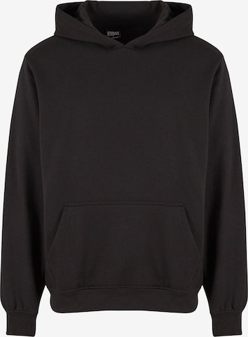 Sweat-shirt 'Essential' Urban Classics en noir : devant