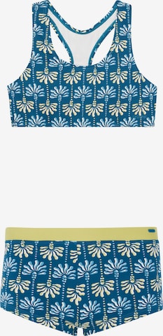 PROTEST Bikini 'PRTNini JR' in Blau: Vorderseite