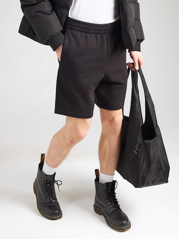 Calvin Klein Jeans Regular Broek in Zwart: voorkant