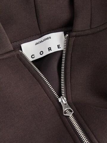JACK & JONES Ζακέτα φούτερ 'JCOLEGACY' σε καφέ