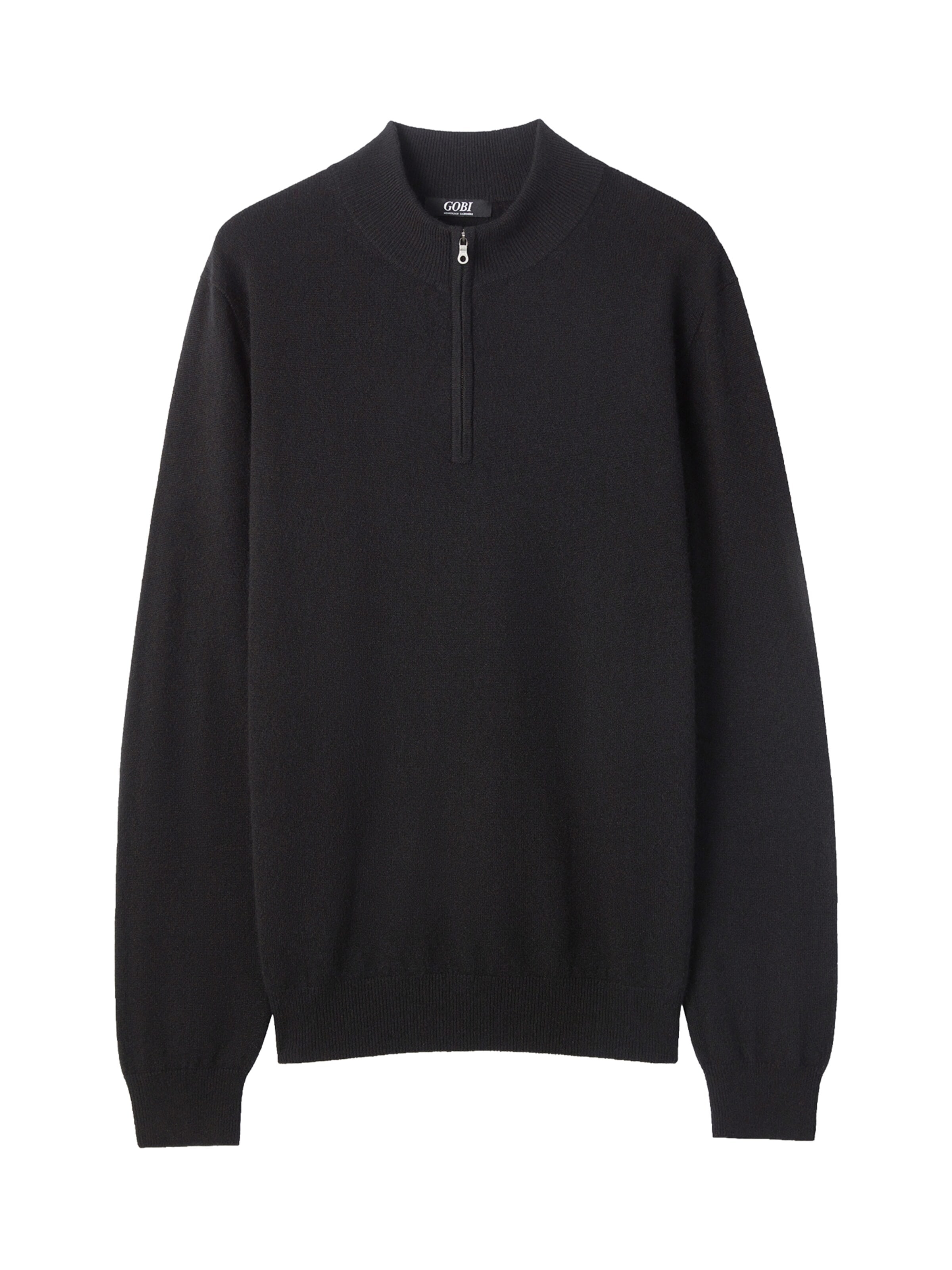 GOBI Cashmere Tröja i svart: framsida