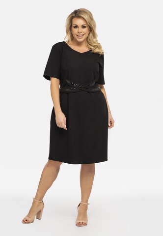 Robe 'Eve' Karko en noir : devant