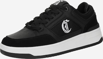 Just Cavalli Matalavartiset tennarit 'Fondo Azula  DIS.12' värissä musta: etupuoli