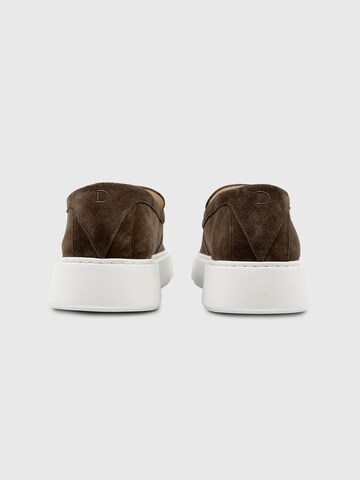 Dutch'D - Sapato Slip-on 'Atmos' em castanho