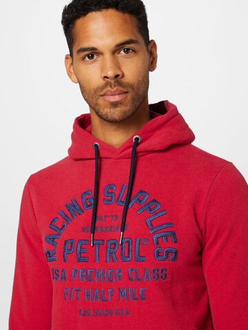 Petrol Industries Sweatshirt in Red