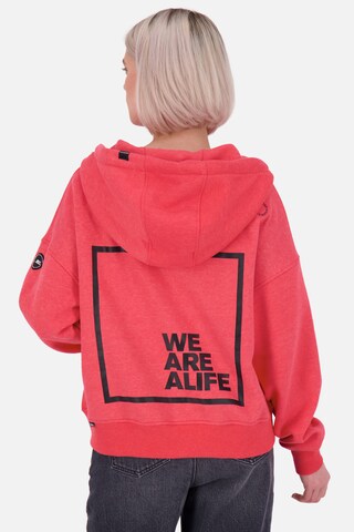 Alife and Kickin Sweatjacke 'JesseAK' in Pink