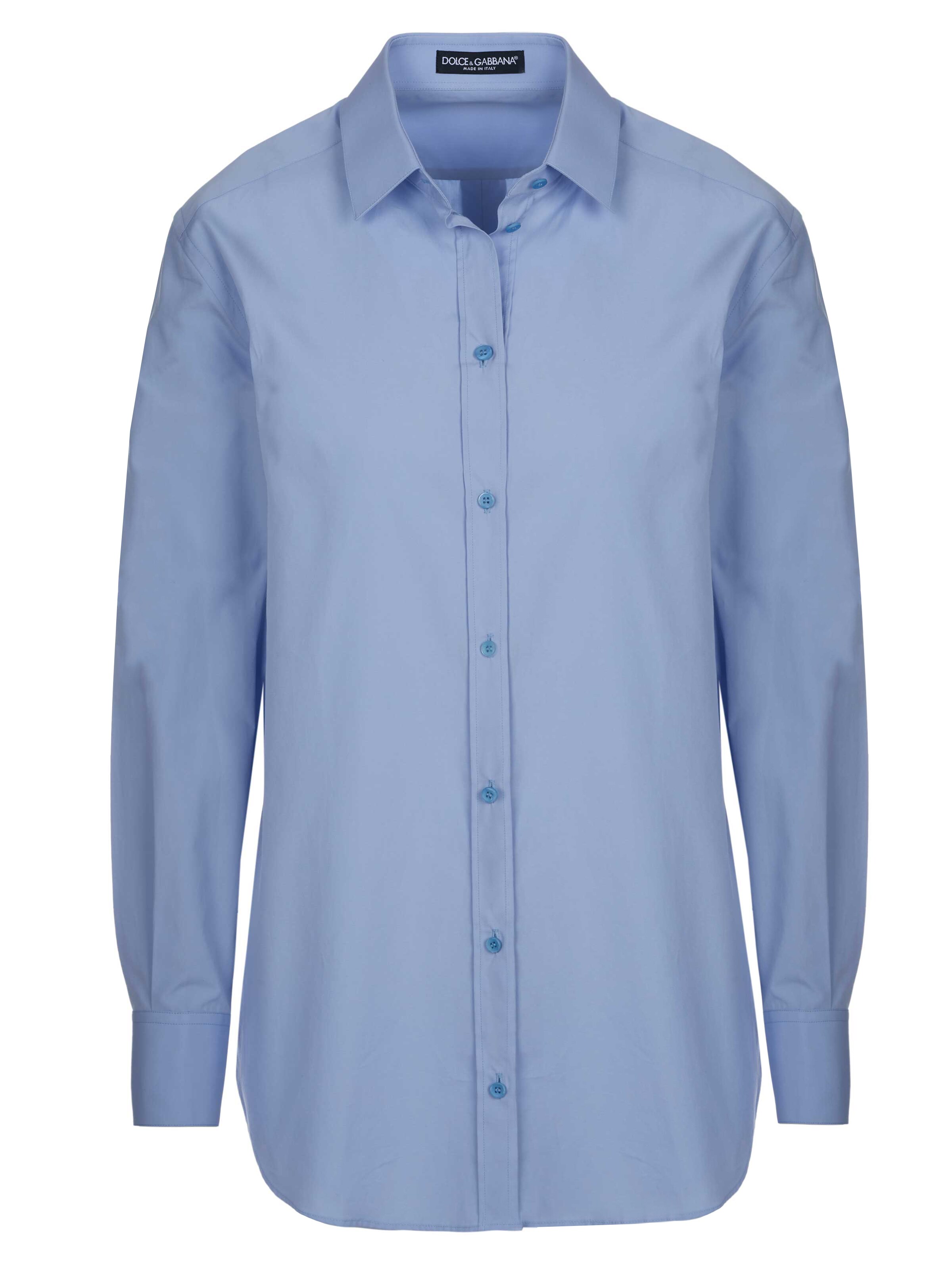 DOLCE & GABBANA Bluse 'Dolce & Gabbana Bluse'‌ in Blau: Vorderseite
