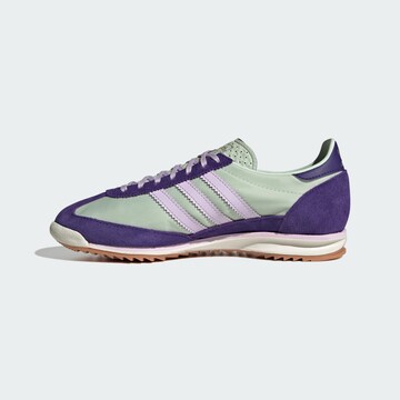 Baskets basses 'SL 72' ADIDAS ORIGINALS en vert