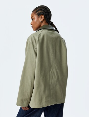 Koton Between-Season Jacket in Green