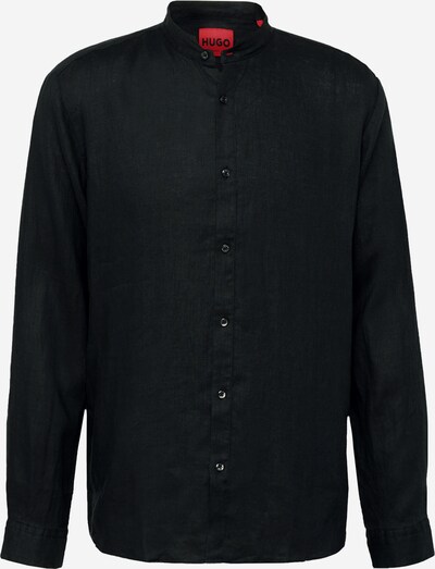 HUGO Overhemd 'Elvory' in de kleur Zwart, Productweergave