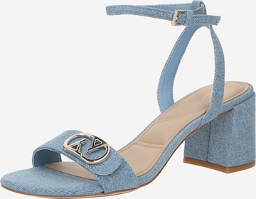 ALDO - Sandalias con hebilla 'BUNG' en azul: frente