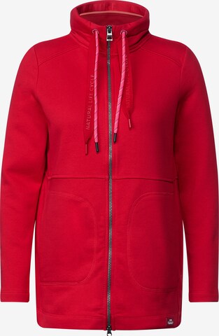 CECIL Sweatjacke in Rot: predná strana