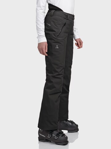 Schöffel Regular Outdoor trousers 'Lizum' in Black