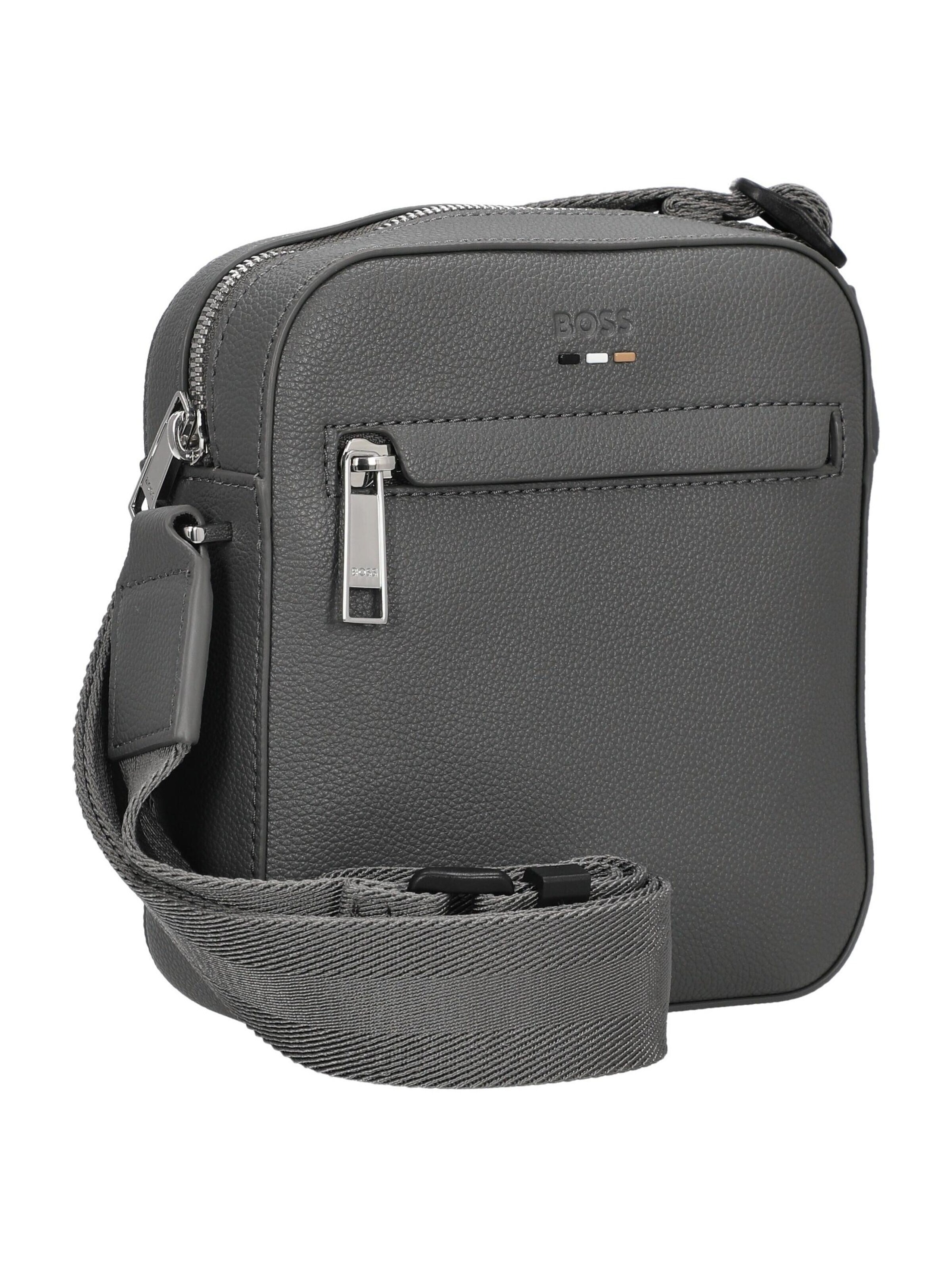 HUGO BOSS Umhängetasche 'Ray'‌‌‌‌‌‌‌ in Grau