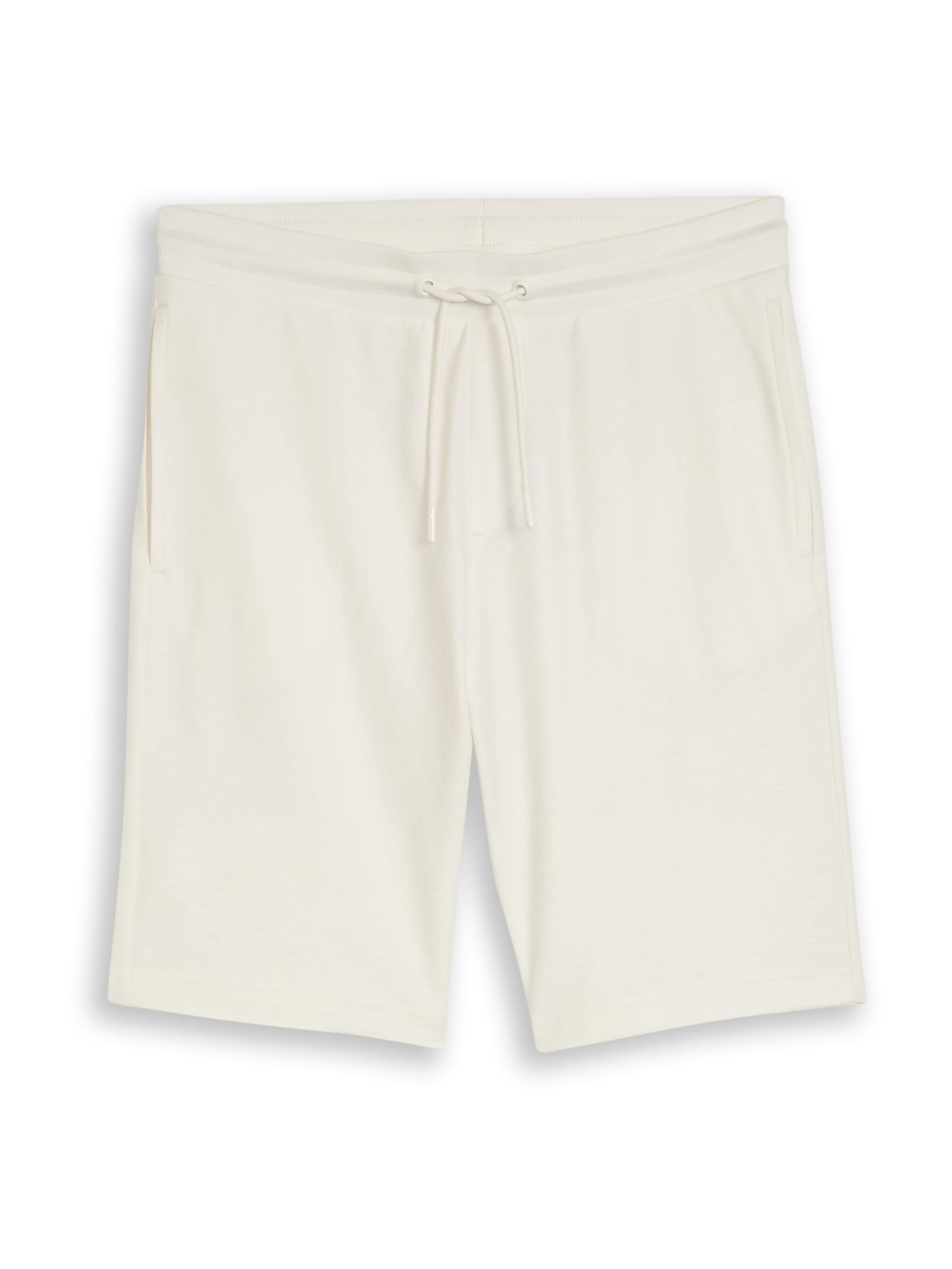 TOM TAILOR Shorts in Weiß: Vorderseite