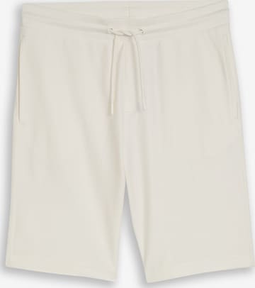 TOM TAILOR Shorts in Weiß: Vorderseite