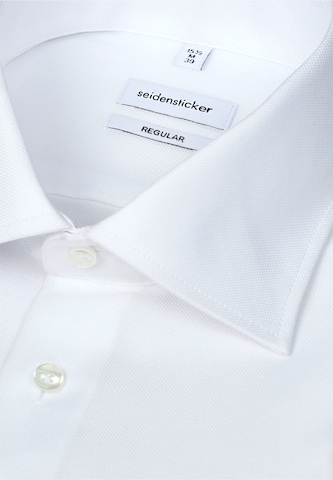 SEIDENSTICKER Regular fit Business shirt in White