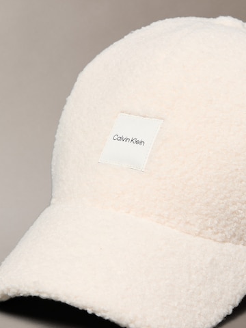 Calvin Klein Cap in Beige