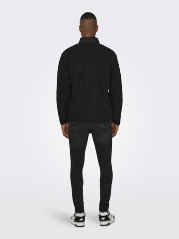 Skinny Jeans 'Fly' di Only & Sons in nero