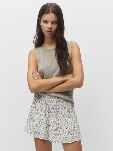 Pull&Bear Skirt in Grey: front