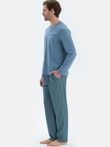 Dagi - Pijama largo en azul