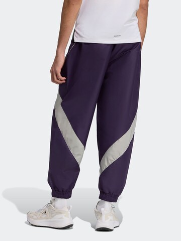 ADIDAS SPORTSWEAR Tapered Sports trousers 'Stadium' in Blue