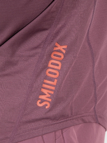 Smilodox Performance Shirt 'Kayden' in Purple