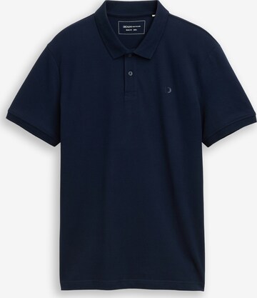 TOM TAILOR DENIM Tričko – modrá: přední strana